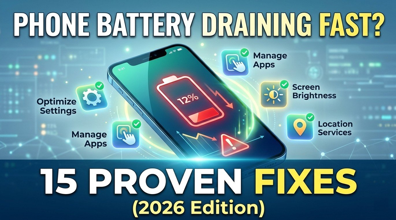 phone battery draining fast
